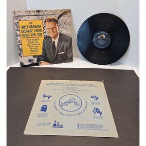 Billy Graham Crusade Choir Sings For You 400 Voices! Vinyl Record LPM 2499 VG+